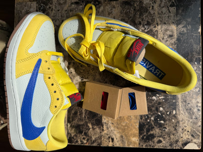 Jordan 1 Retro Low OG. Travis Scott Canary (women’s)