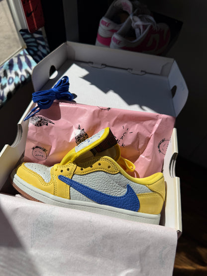 Jordan 1 Retro Low OG SP. Travis Scott  Canary (ps)