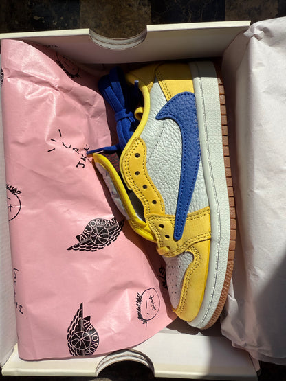 Jordan 1 Retro Low OG SP. Travis Scott  Canary (ps)