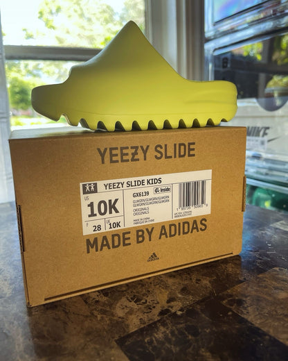 Adidas Yeezy slide Glow Green (kids)